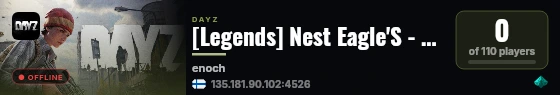 [Legends] Nest Eagle'S - Hardcore - Raids - Solo/Duo - Survival live status badge