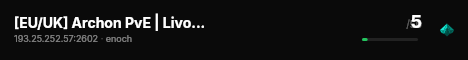 [EU/UK] Archon PvE | Livonia | WIPED | Mining | Custom | Staffe live status badge