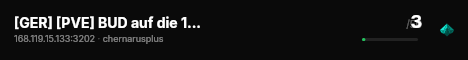 [GER] [PVE] BUD auf die 12 Chernarus live status badge