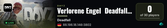 Verlorene Engel  Deadfall / PVE / Explore the Secret live status badge