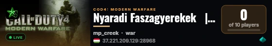 Nyaradi Faszagyerekek   |SynHosting.eu live status badge