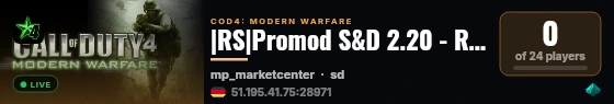 |RS|Promod S&D 2.20 - Round: 18/20 live status badge
