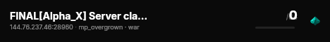 FINAL[Alpha_X] Server clan-banderos.de By:CoCo live status badge