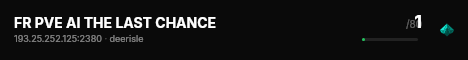 FR PVE AI THE LAST CHANCE live status badge