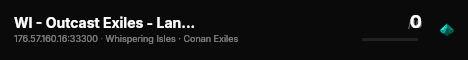 WI - Outcast Exiles - Land of the Gods EEWA/300/Riverboats live status badge