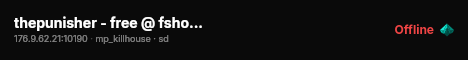 thepunisher - free @ fshost.me live status badge