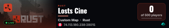 Losts Cine live status badge