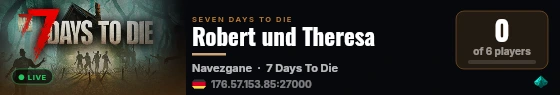 Robert und Theresa live status badge