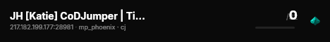 JH [Katie] CoDJumper | Time: 17 mins live status badge