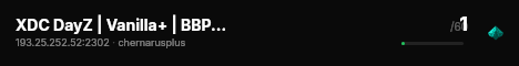 XDC DayZ | Vanilla+ | BBP | Vanilla & C4 Raiding | Winter live status badge