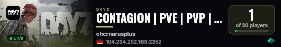 CONTAGION | PVE | PVP | ITA | EU | BOT live status badge
