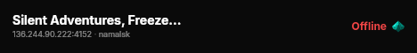Silent Adventures, Freeze Group / High FPS live status badge