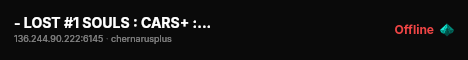 - LOST #1 SOULS : CARS+ : CARS+ : TRADER & GUNS live status badge