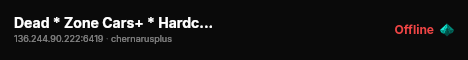 Dead * Zone Cars+ * Hardcore * Solo Play #3 live status badge