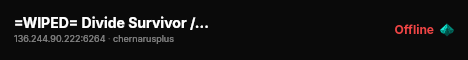 =WIPED= Divide Survivor / Guns++ / Guns++ / Чернорусь #4 live status badge