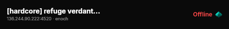 [hardcore] refuge verdant | quests | hardcore | trader & guns live status badge