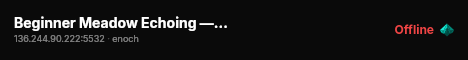 Beginner Meadow Echoing — Guns++ — Survival — Quests — Pvpve #2 live status badge