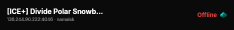 [ICE+] Divide Polar Snowbound Territory / Trader Enabled PvE Loo live status badge