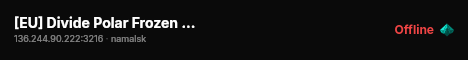 [EU] Divide Polar Frozen Wilderness - Solo/Duo Limit Survival X1 live status badge