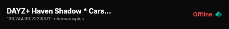 DAYZ+ Haven Shadow * Cars+ * Raids * Hardcore Mode #4 live status badge