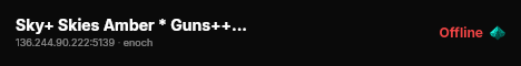 Sky+ Skies Amber * Guns++ * High Fps * Pvp * Pvpve #2 live status badge