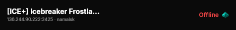 [ICE+] Icebreaker Frostlands ~~ PvE Guns PvP X20 Loot Quests live status badge
