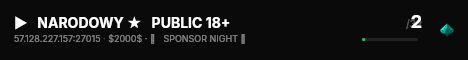 ►   NARODOWY ★   PUBLIC 18+ live status badge