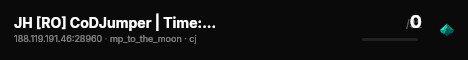 JH [RO] CoDJumper | Time: 3 mins live status badge