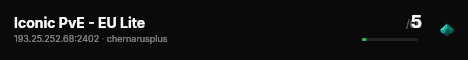 Iconic PvE - EU Lite live status badge