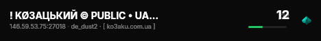 ! KØЗАЦЬКИЙ © PUBLIC • UA • FREE VIP • live status badge