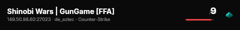 Shinobi Wars | GunGame [FFA] live status badge