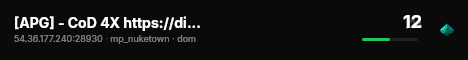 [APG] - CoD 4X https://discord.gg/6NCrwgy live status badge