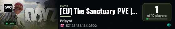 [EU] The Sanctuary PVE | Pripya Delta | Test live status badge
