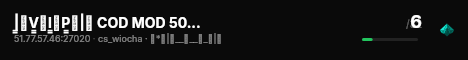 |͇̿V͇̿I͇̿P͇̿|【 COD MOD 500K DM 】 MULTI-HEAD [RESET 28.05.2026] live status badge