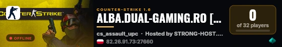 ALBA.DUAL-GAMING.RO [ REVIVE + VIP ] live status badge