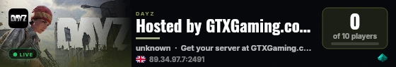 Hosted by GTXGaming.co.uk live status badge