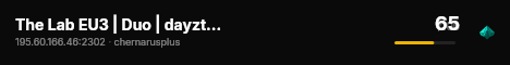 The Lab EU3 | Duo | dayzthelab.com live status badge