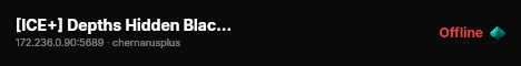 [ICE+] Depths Hidden Blackwood | PvE Casual Loot++ #2 live status badge