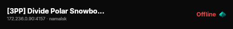 [3PP] Divide Polar Snowbound Territory * Trader Enabled Hardcore live status badge