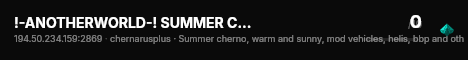 !-ANOTHERWORLD-! SUMMER CHERNO PVE CHILL TRADER HELI EXPLORE live status badge