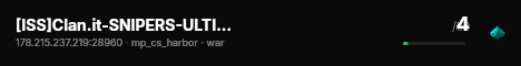 [ISS]Clan.it-SNIPERS-ULTIMATE-LEGIONS- live status badge