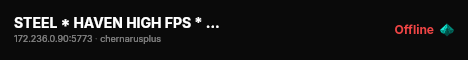 STEEL * HAVEN HIGH FPS * HIGH FPS * PVPVE #2 live status badge