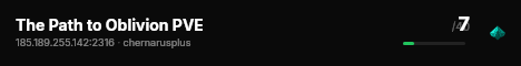 The Path to Oblivion PVE live status badge