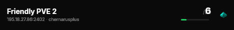 Friendly PVE 2 live status badge
