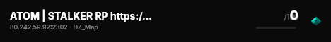ATOM | STALKER RP https://discord.gg/x36v7QHrXn live status badge