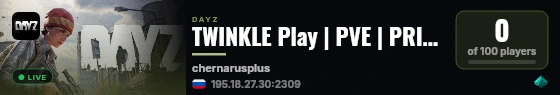 TWINKLE Play | PVE | PRIMEROCHNAYA live status badge