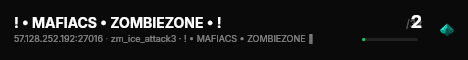 ! • MAFIACS • ZOMBIEZONE • ! live status badge