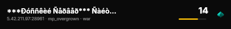 ***Ðóññêèé Ñåðâåð*** Ñàéò ñåðâåðà: www.codbteam.ru live status badge