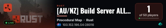 [AU/NZ] Build Server ALLBP/BGRADE/FLY/F1ITEMS live status badge