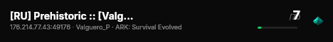 [RU] Prehistoric :: [Valguero] PVE - (v358.24) live status badge